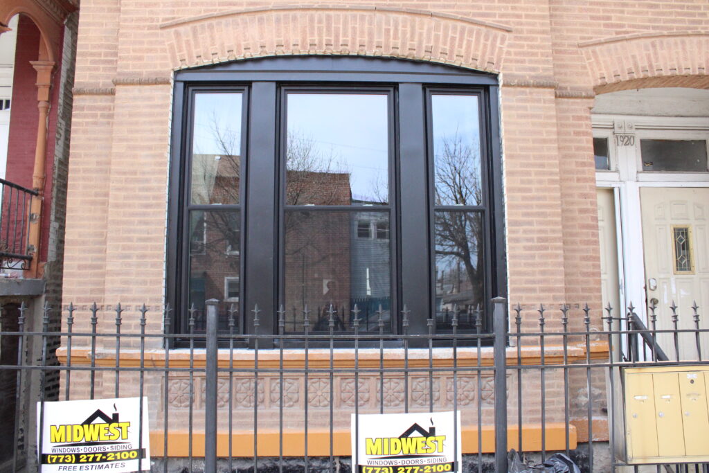 Replacement Windows installed in Chicago by Midwest Windows, Siding & Doors