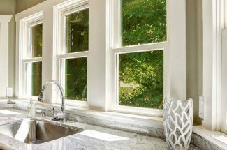 Custom replacement windows installed by Midwest Windows Direct on a Chicago Home