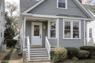 Siding in a chicago home installed by Midwest Windows, Siding & Doors