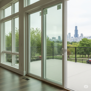 A classic Chicago brownstone with modern, energy-efficient windows by Midwest Windows, Siding & Doors