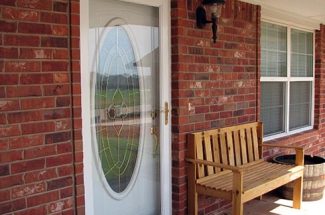 Storm Door installed on a Chicago Home by Midwest Windows & Doors