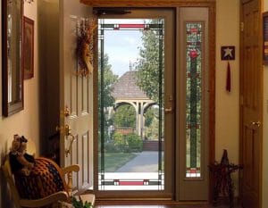 Entry door for a Chicago home MIdwest Windows