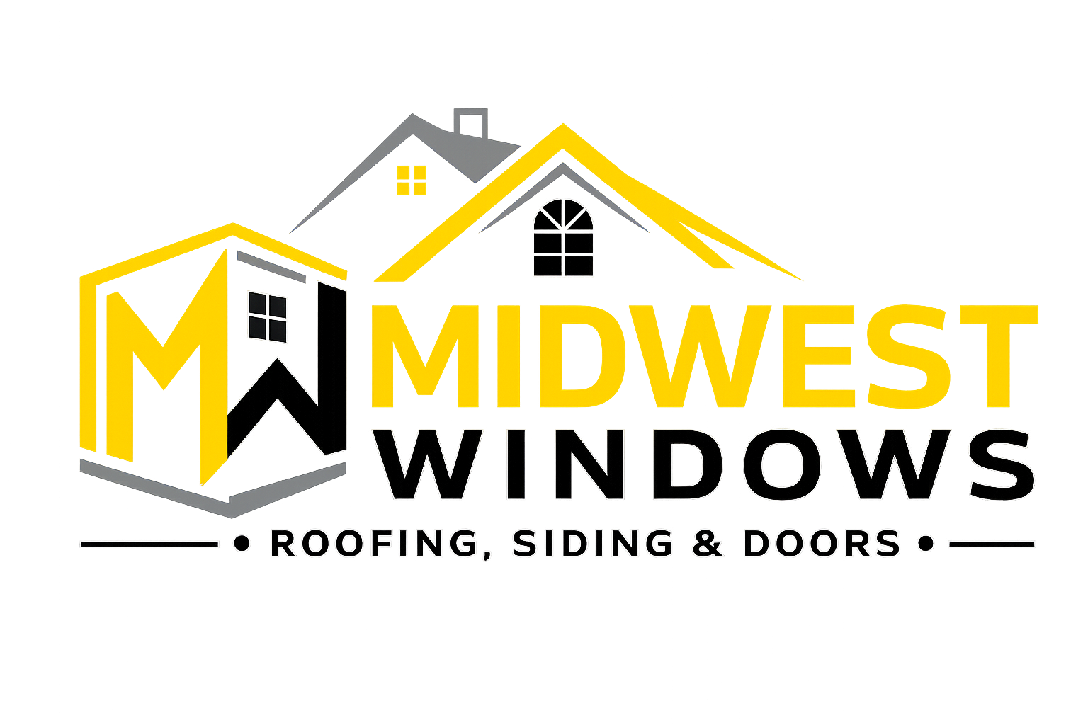 midwest windows siding and doors logo